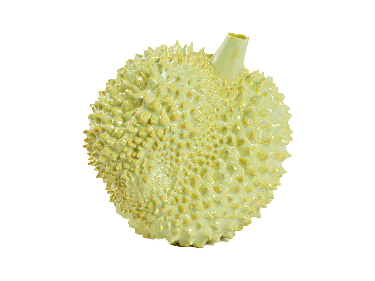 Ornement TAWANG - 20x18,5x18cm - Jaune