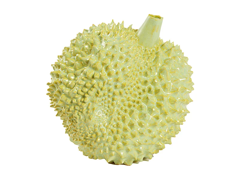 Ornament TAWANG - 20x18.5x18cm - Geel