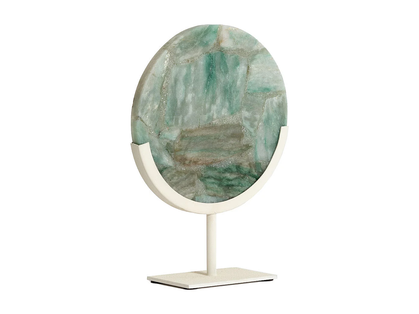 Ornement GOUYA - 25x10x35cm - Vert