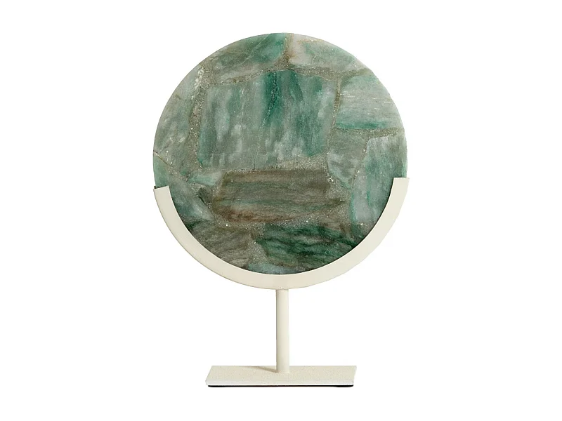 Ornement GOUYA - 25x10x35cm - Vert