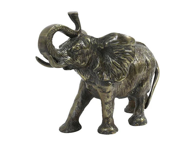 Ornament WANYAMA - 36x17x30cm - Brons