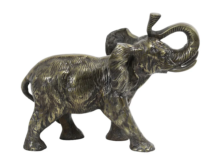 Ornament WANYAMA - 36x17x30cm - Brons