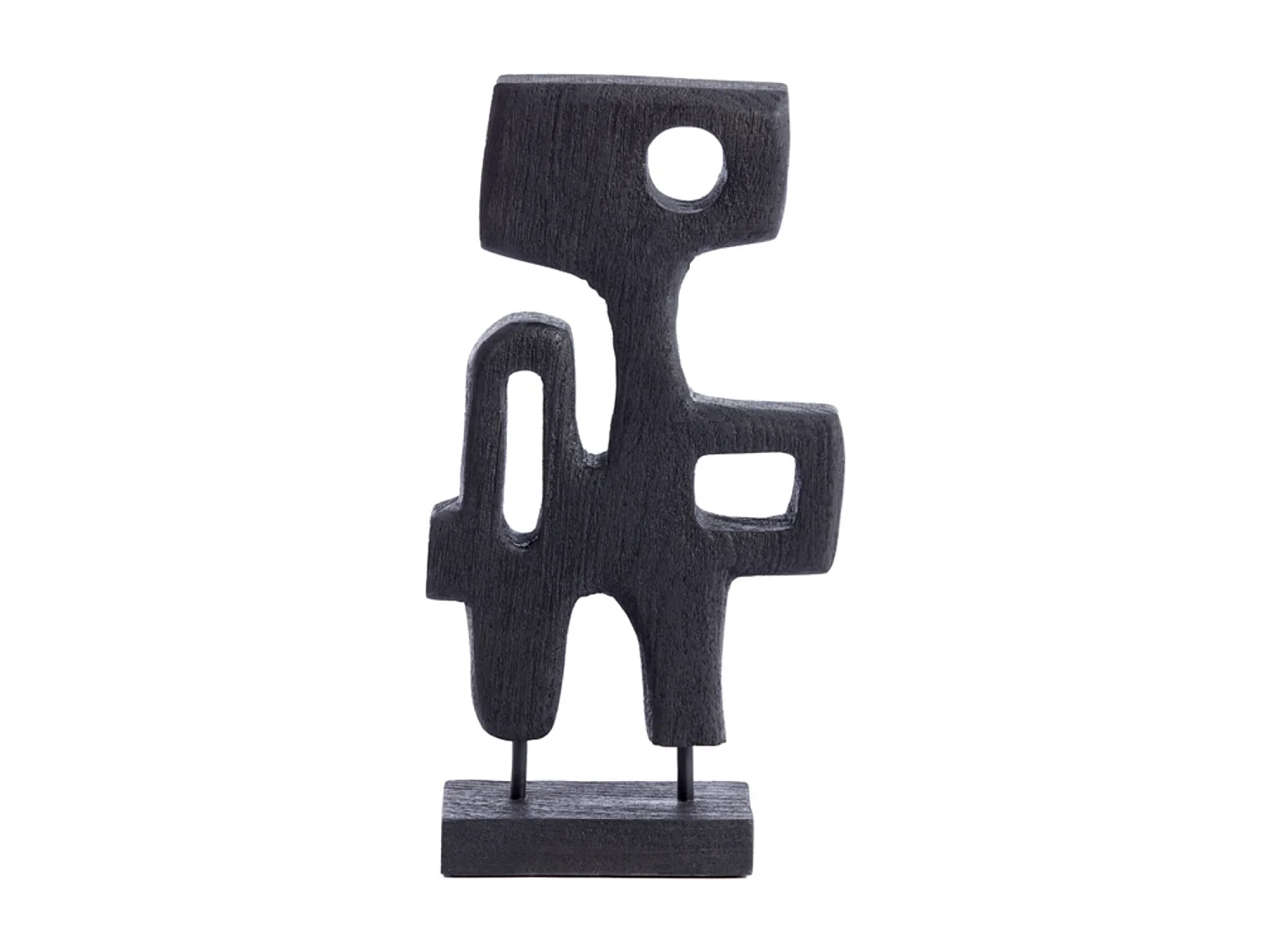 Ornement SALA - 20x9,5x38,5cm - Noir