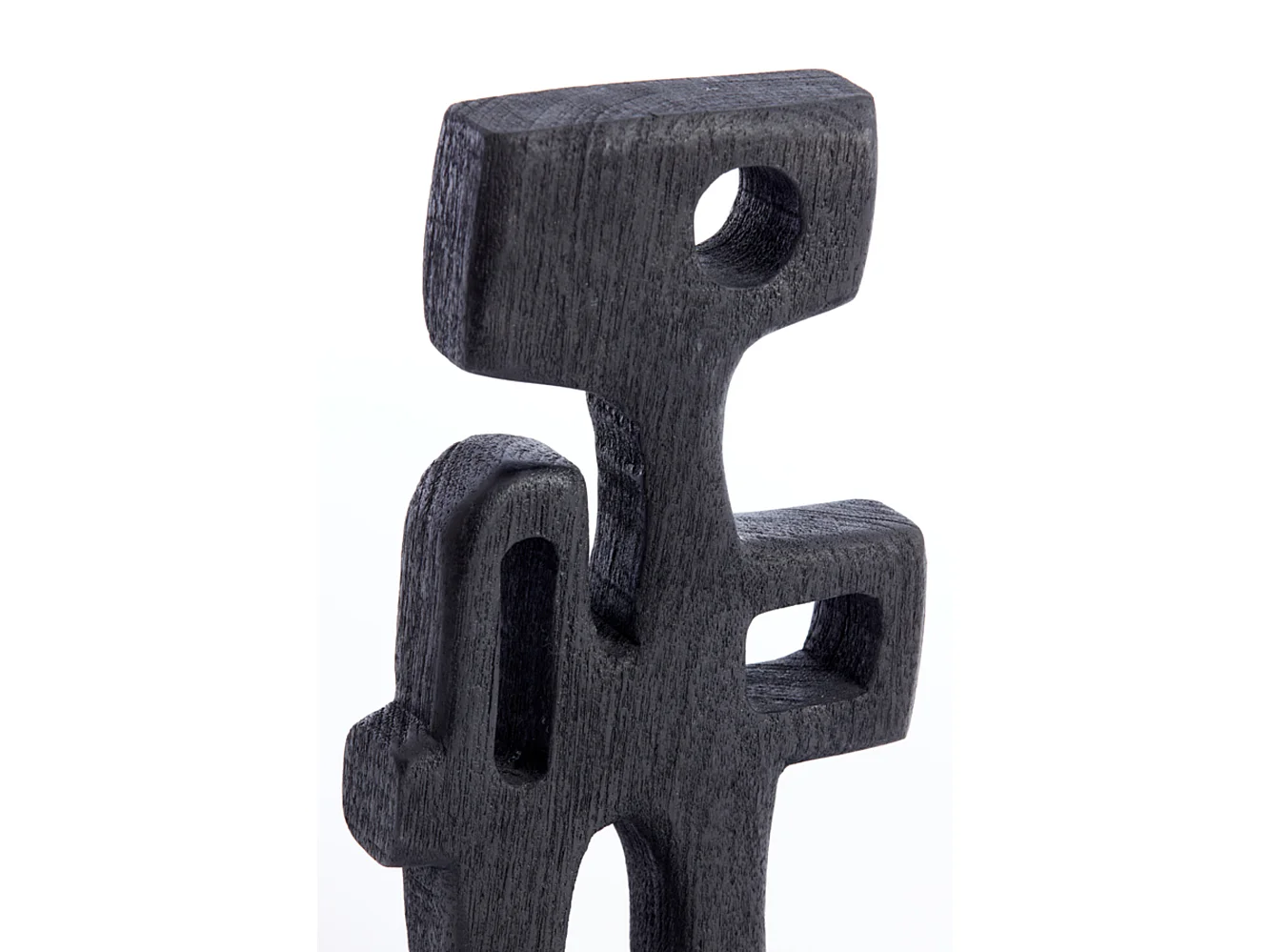 Ornement SALA - 20x9,5x38,5cm - Noir