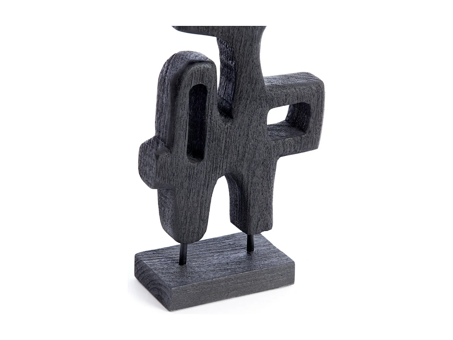 Ornement SALA - 20x9,5x38,5cm - Noir