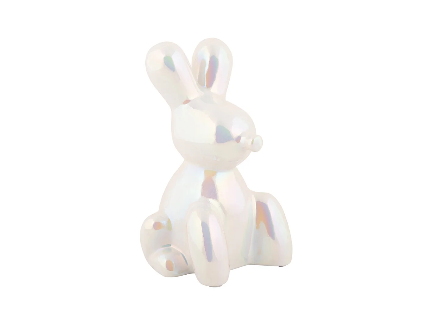 Image Lapin - Plaqué blanc
