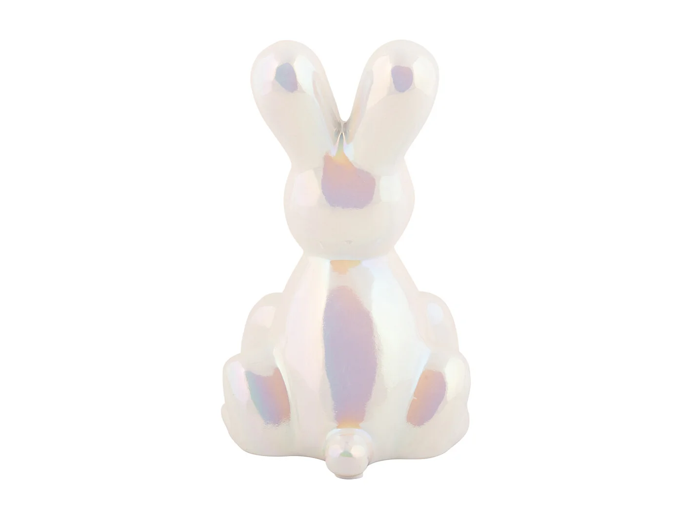 Image Lapin - Plaqué blanc