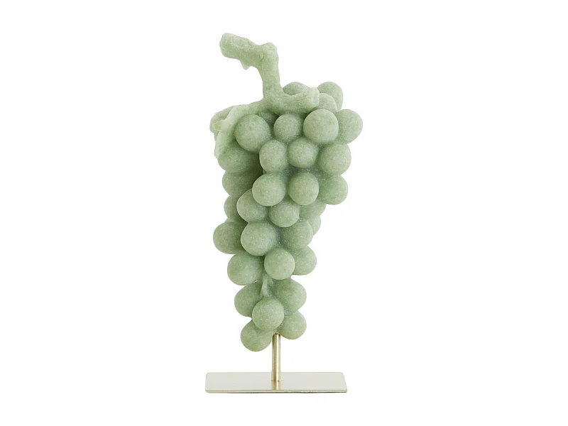 Ornament GRAPE - 14x12.5x30.5cm - Groen