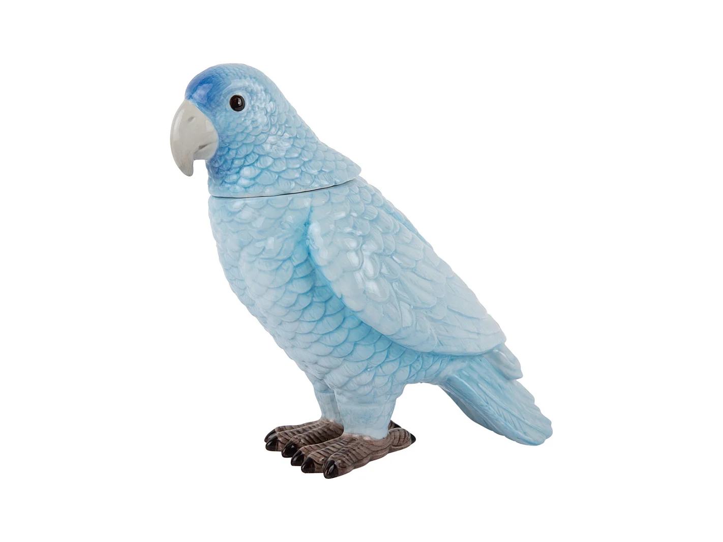 Bocal de rangement Oiseau - Bleu doux