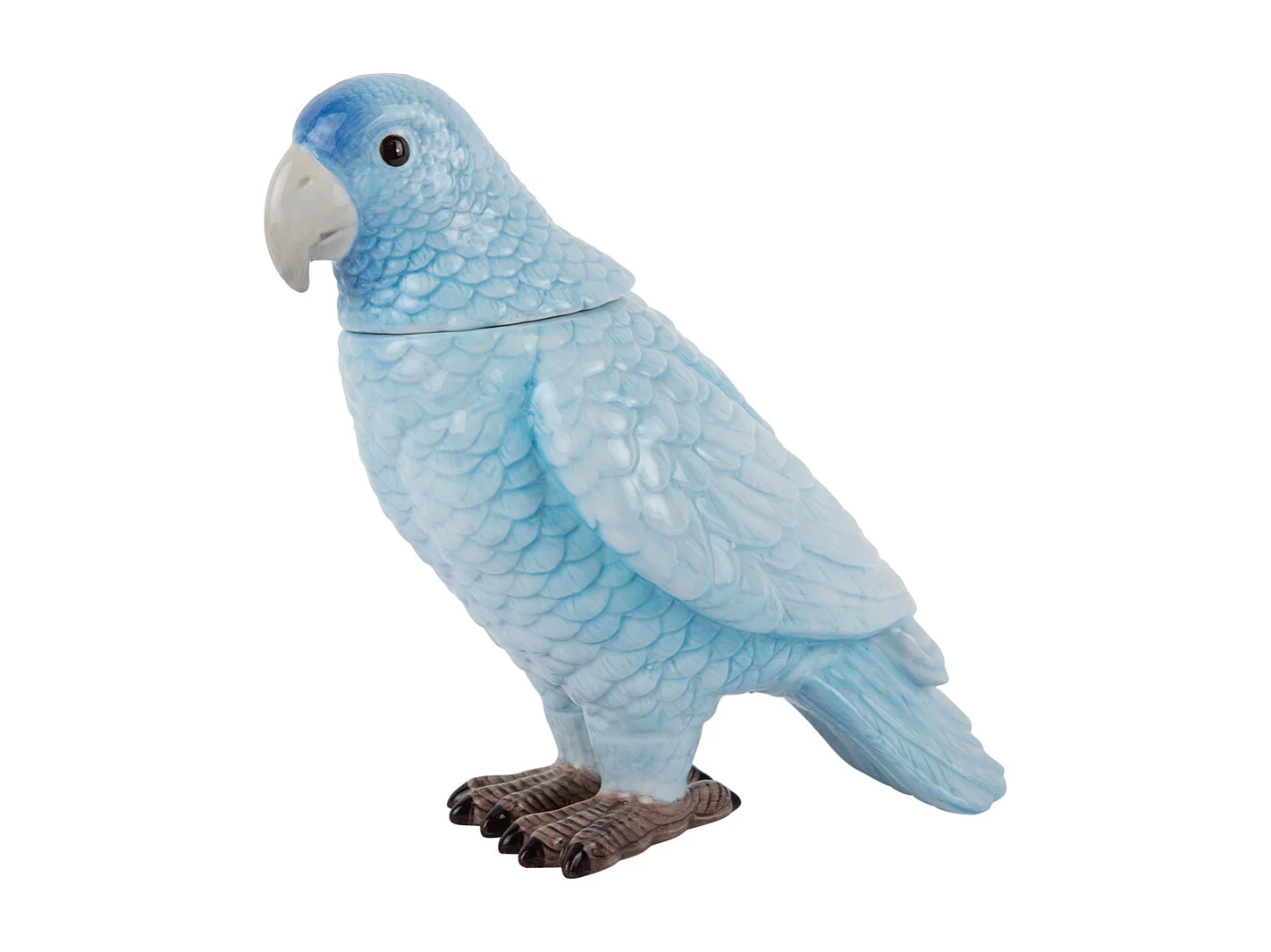 Bocal de rangement Oiseau - Bleu doux