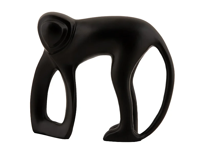 Beeld Aap - Zwart - Decoratief