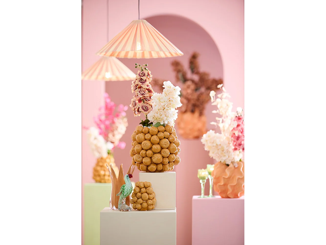 Ornement PERROQUET - 9x6,5x20cm - Vert