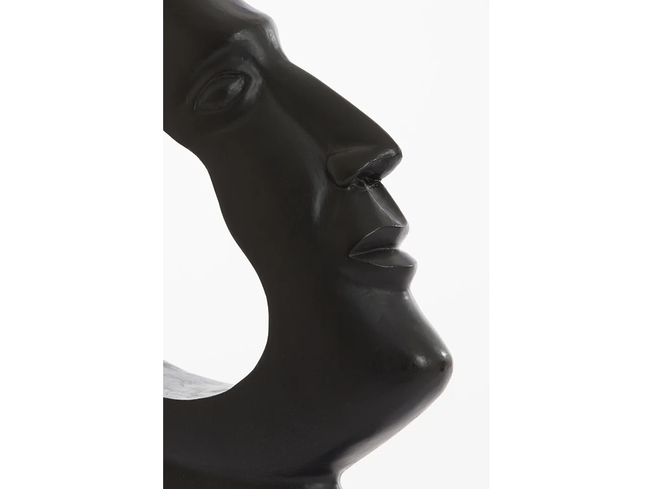 Ornement MASIMO - 25x9x41cm - Noir