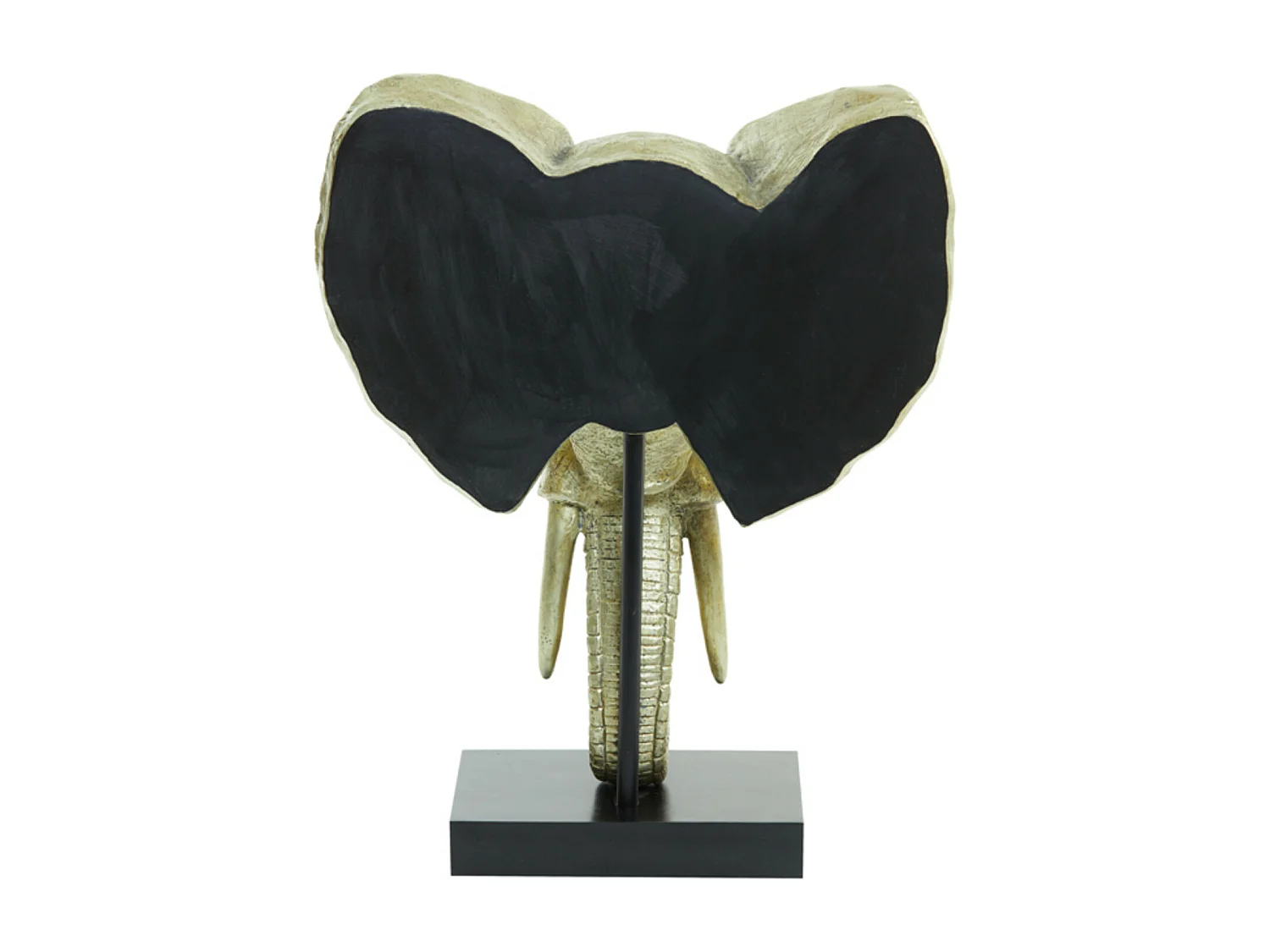 Ornement ÉLÉPHANT - 38,5x19,5x49cm - Doré