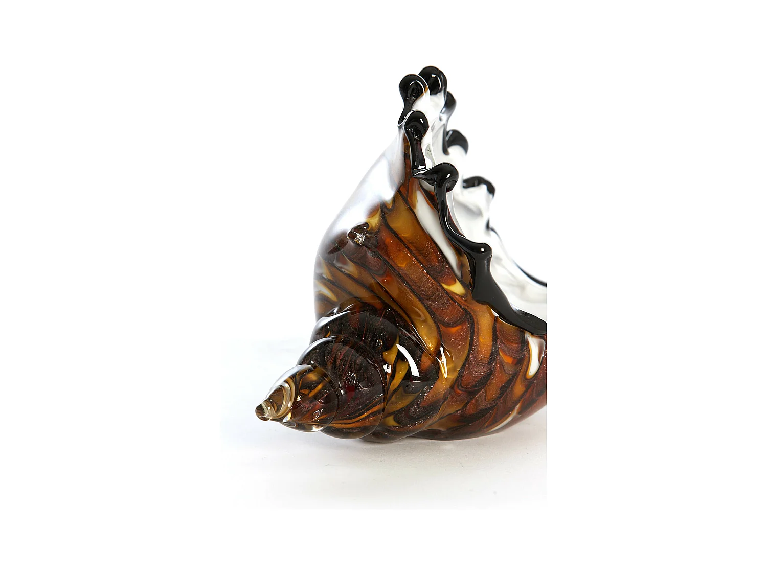 Ornement COQUILLAGE - 22x10x12cm - Marron