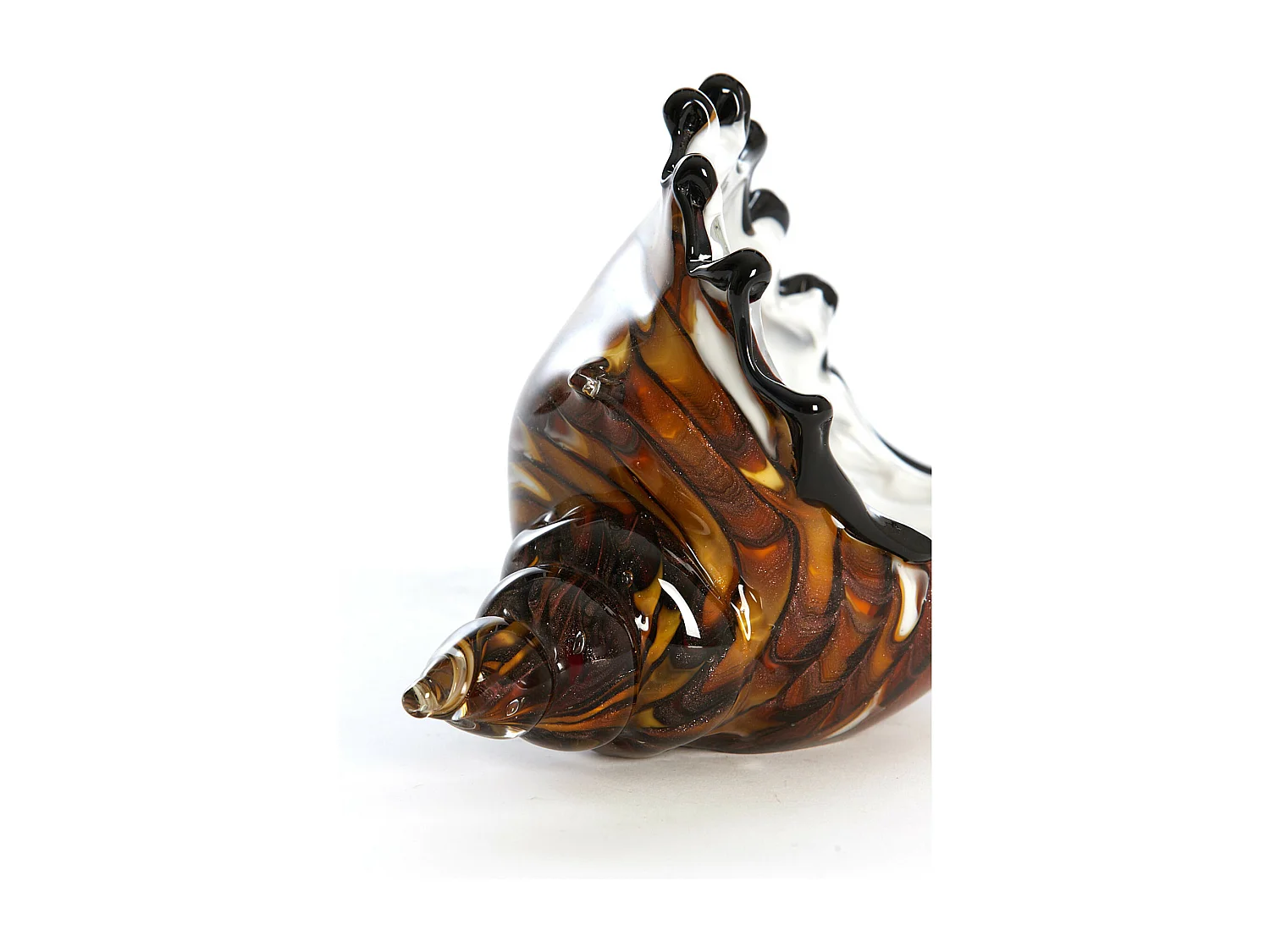 Ornement COQUILLAGE - 22x10x12cm - Marron