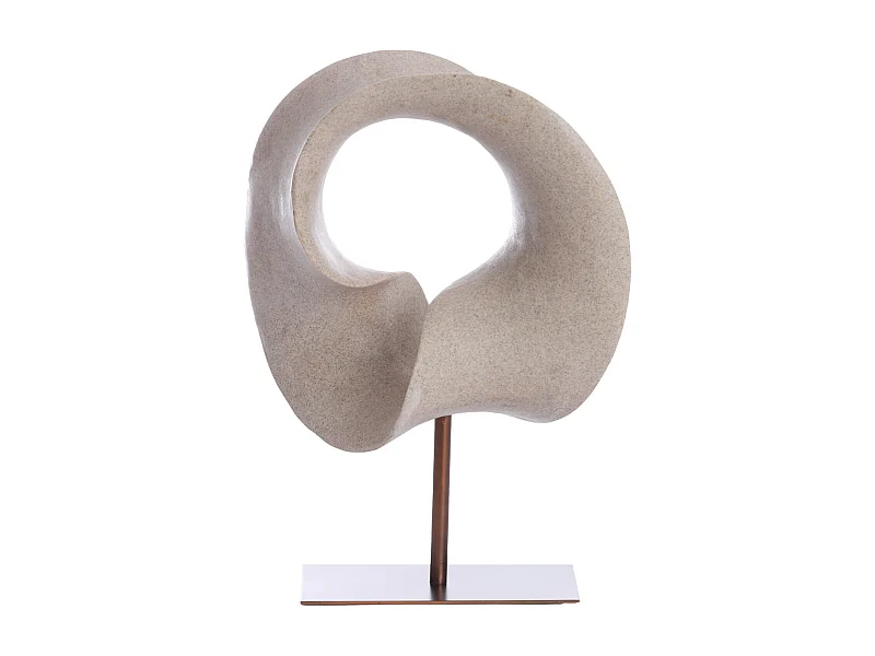 Ornament VODICE - 34x18x43cm - Bruin