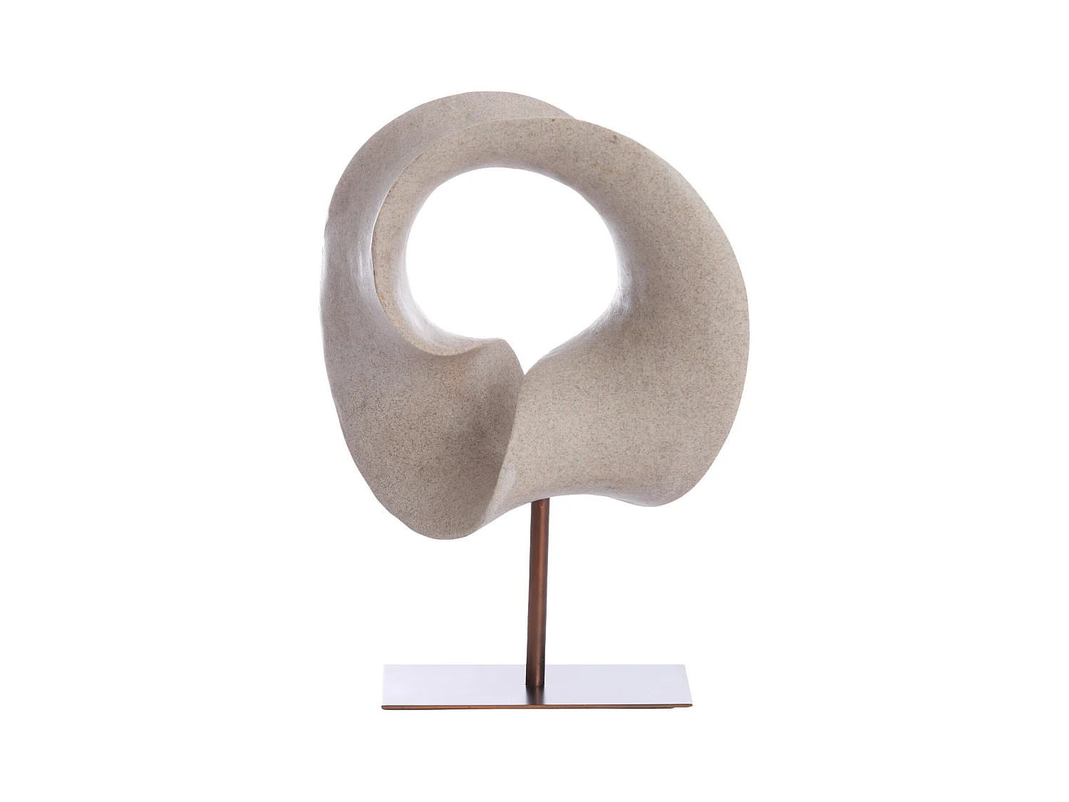 Ornament VODICE - 34x18x43cm - Bruin