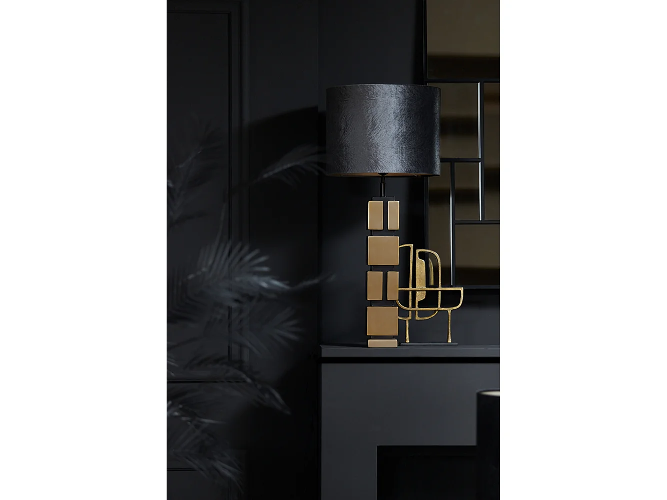 Ornement AARON - 26x8x36cm - Doré