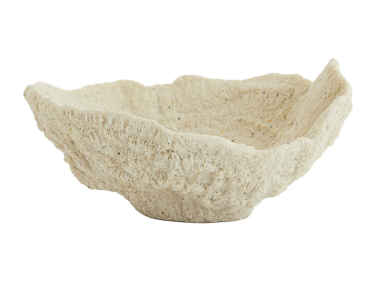 Ornament CORAL - 25x23x11cm - Wit