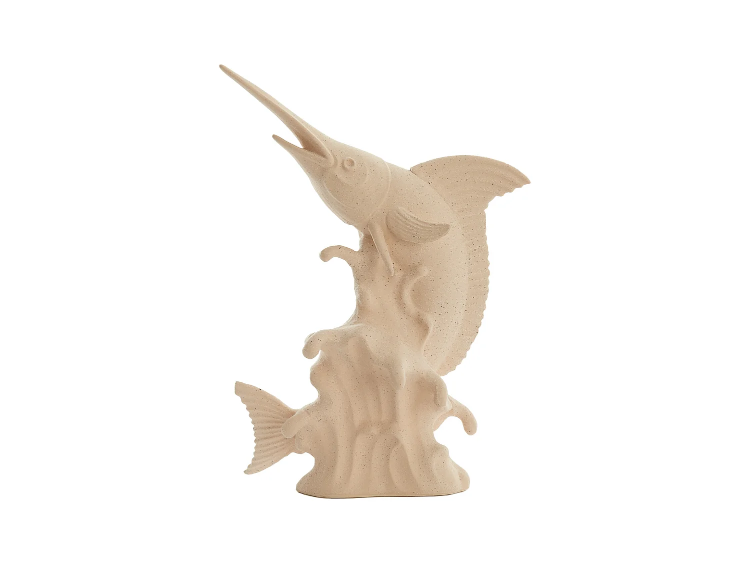 Ornement ESPADON - 33x16,5x43,5cm - Blanc