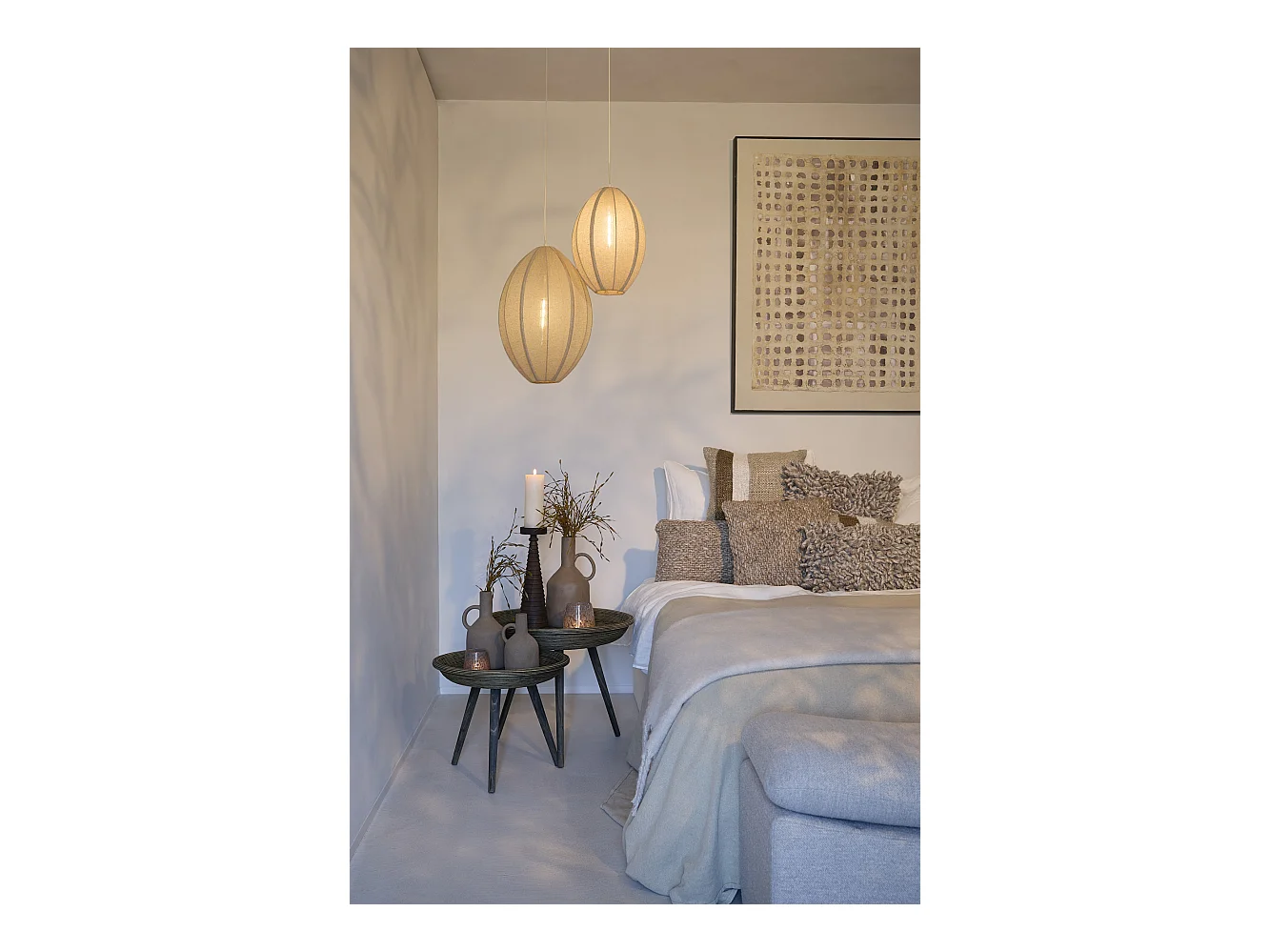 Ornament DEHESA - 90x3,5x120cm - Braun