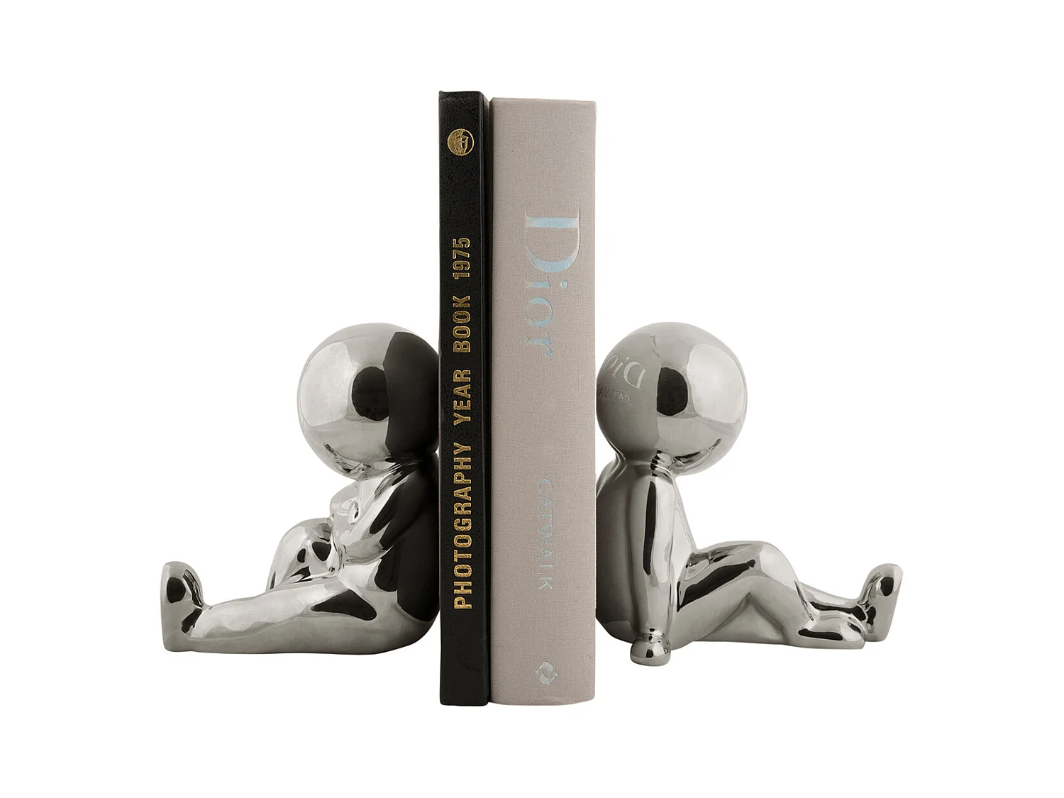 Serre-livres Joey - Chromé