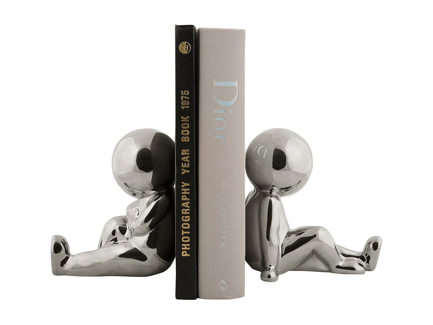 Bookend Joey - Chrome plated