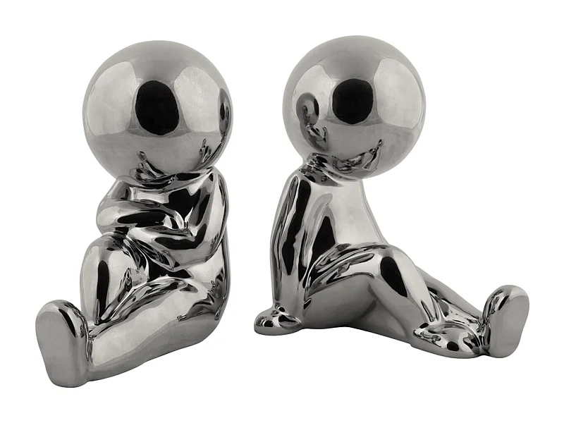 Bookend Joey - Chrome plated
