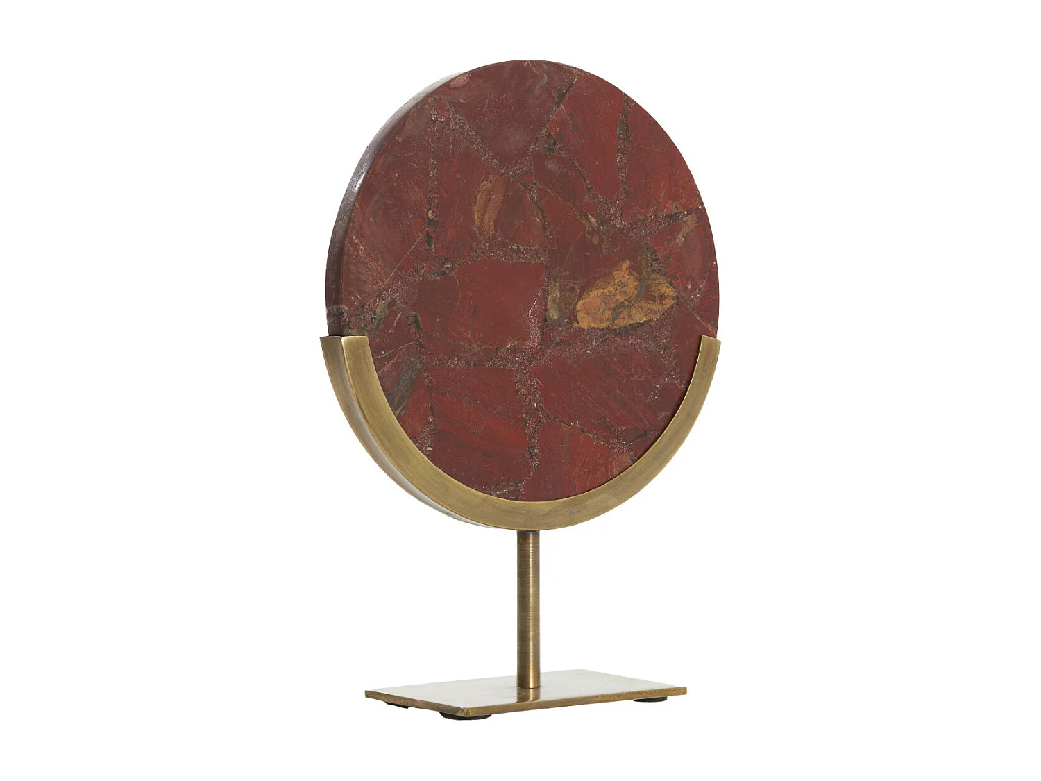 Ornement GOUYA - 25x10x35cm - Rouge