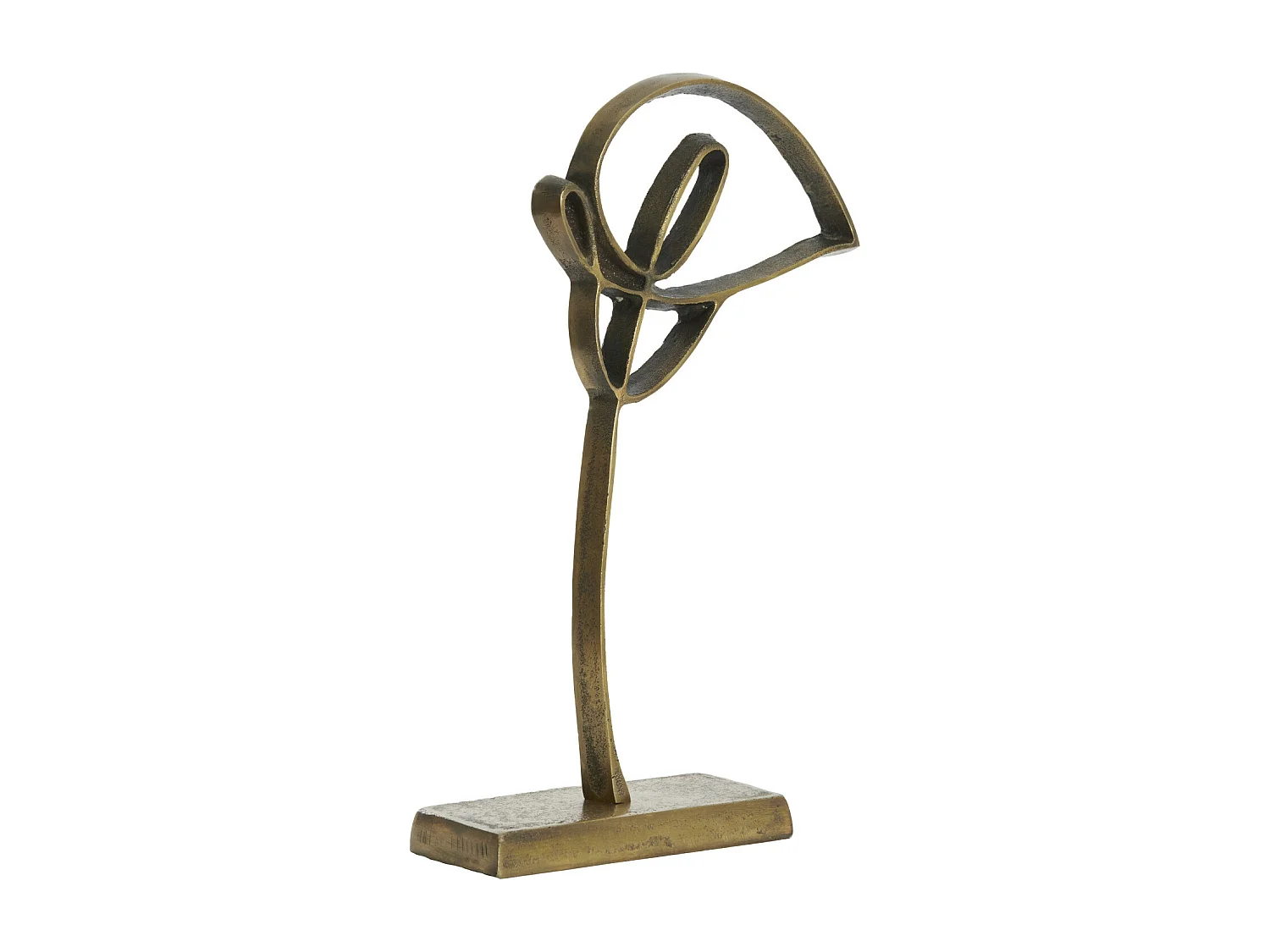 Ornement CALLA - 19x8x38cm - Bronze