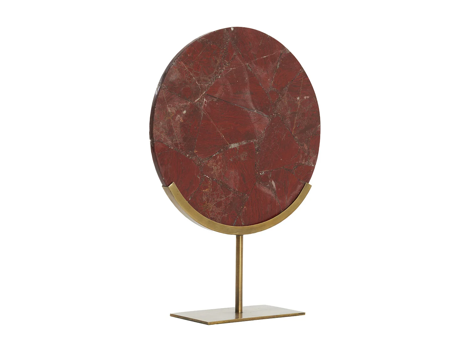 Ornement GOUYA - 35x12x50cm - Rouge