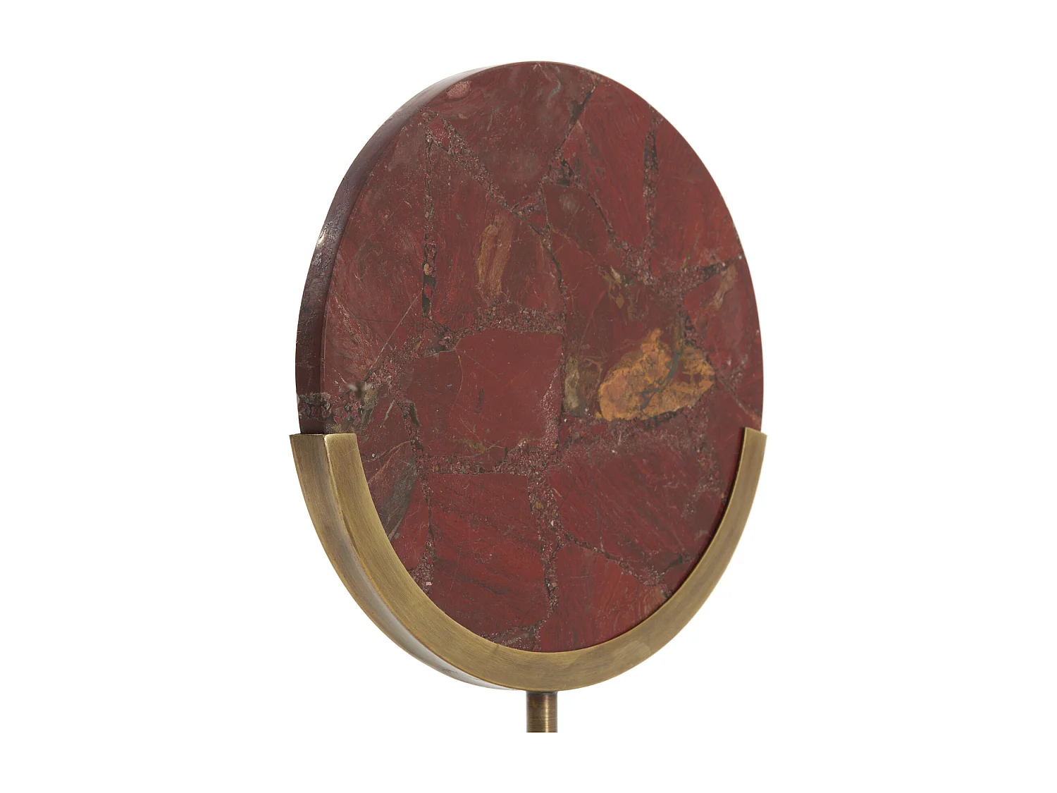 Ornement GOUYA - 35x12x50cm - Rouge