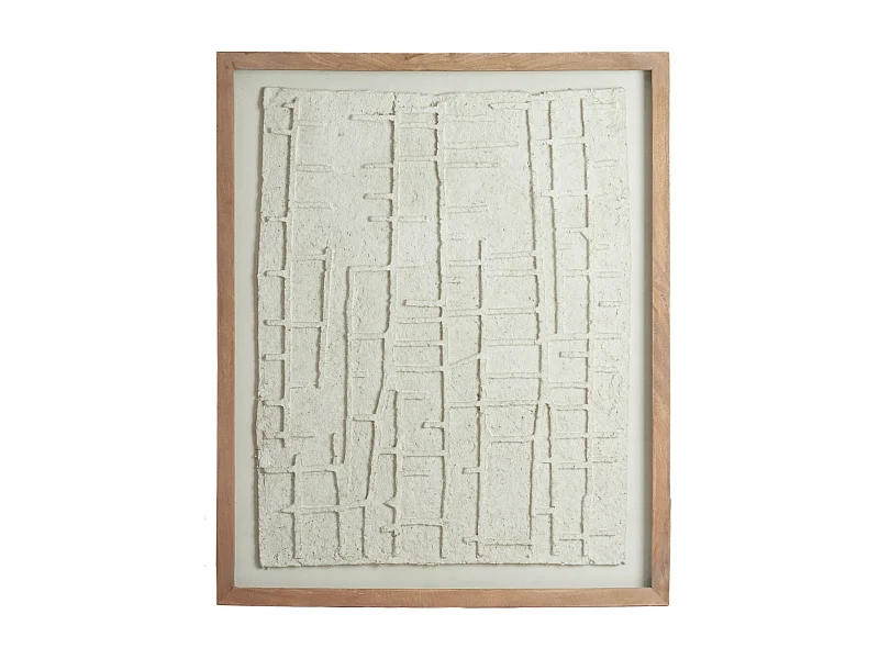 Ornament HAIPA - 74x2x90cm - Wit