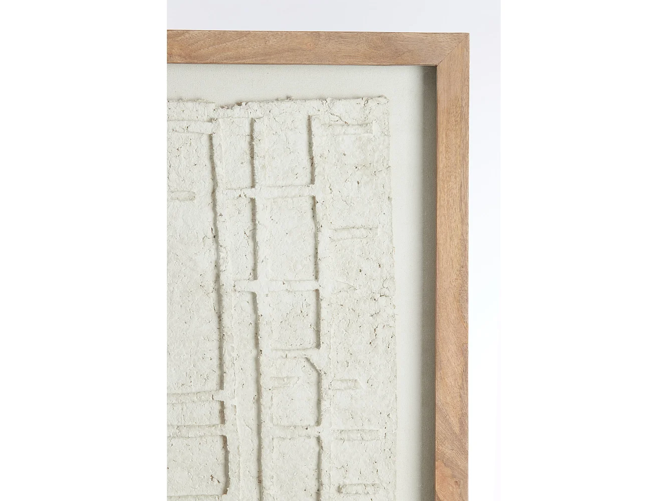 Ornement HAIPA - 74x2x90cm - Blanc