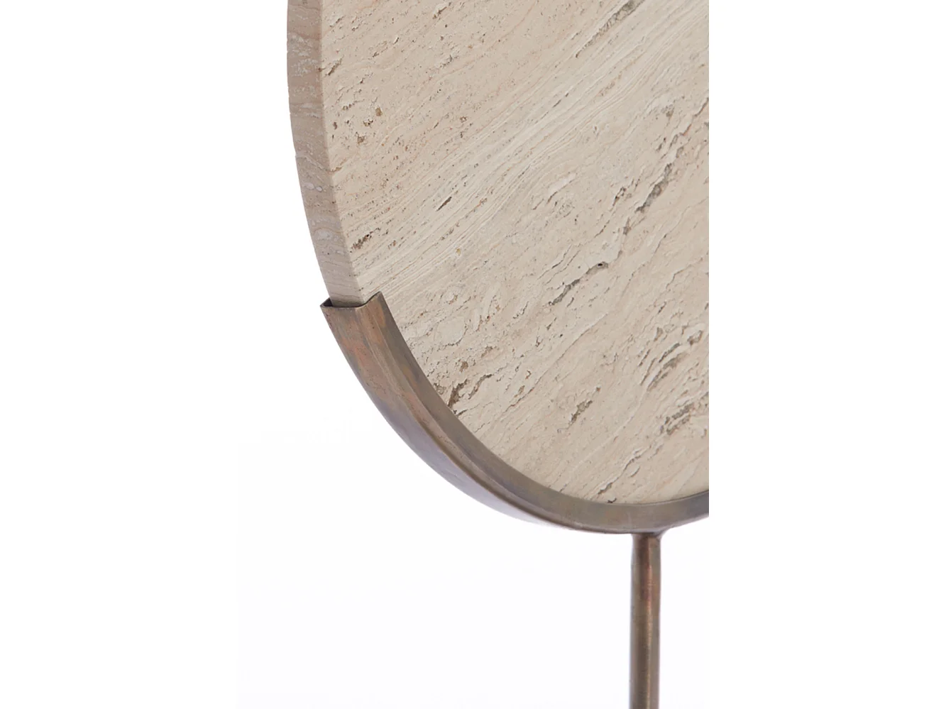 Ornament MORENO - 25.5x10x38.5cm - Bruin