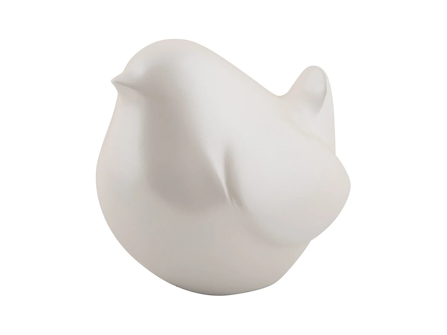 Image Fat Bird - Blanc métallisé