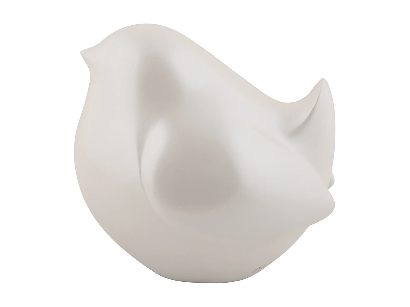 Image Fat Bird - Blanc métallisé