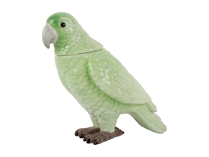 Pot de rangement Oiseau - Vert tendre