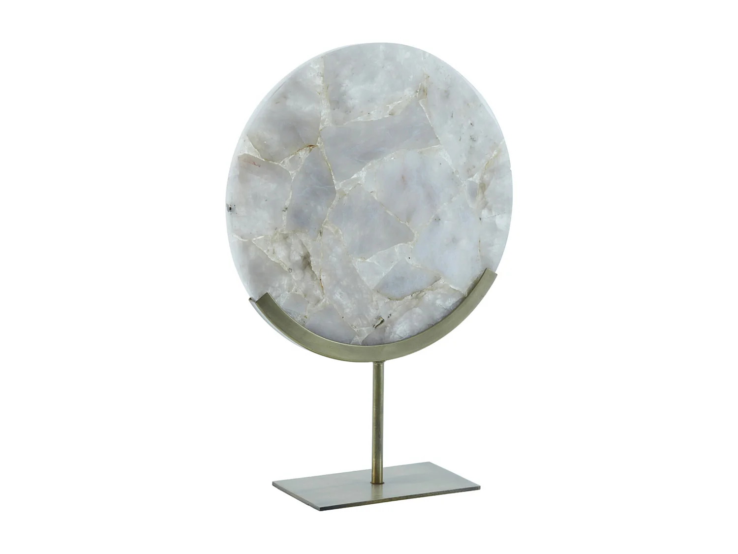 Ornement GOUYA - 35x12x50cm - Gris