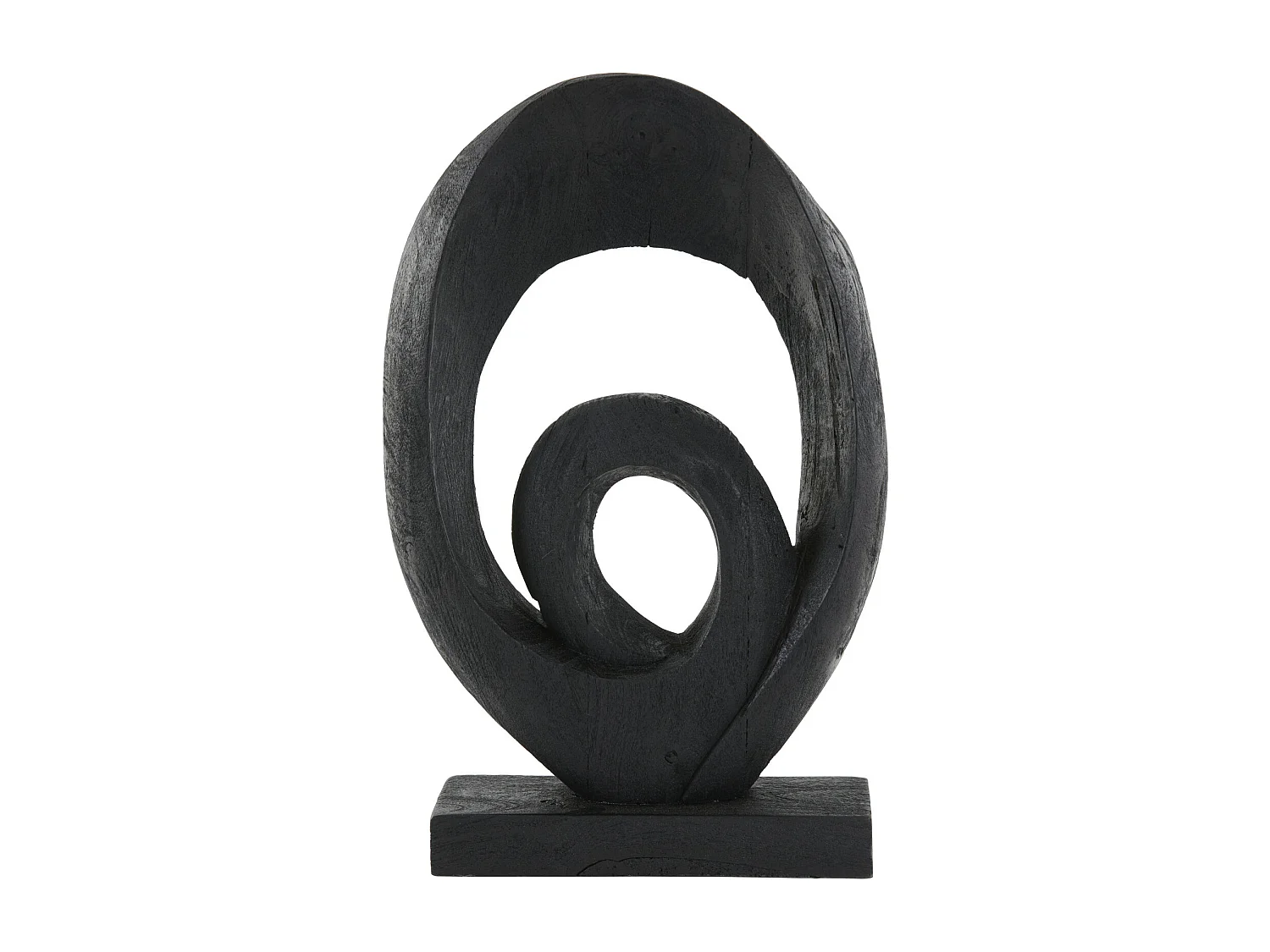 Ornament RANDA - 30x9x46cm - Zwart