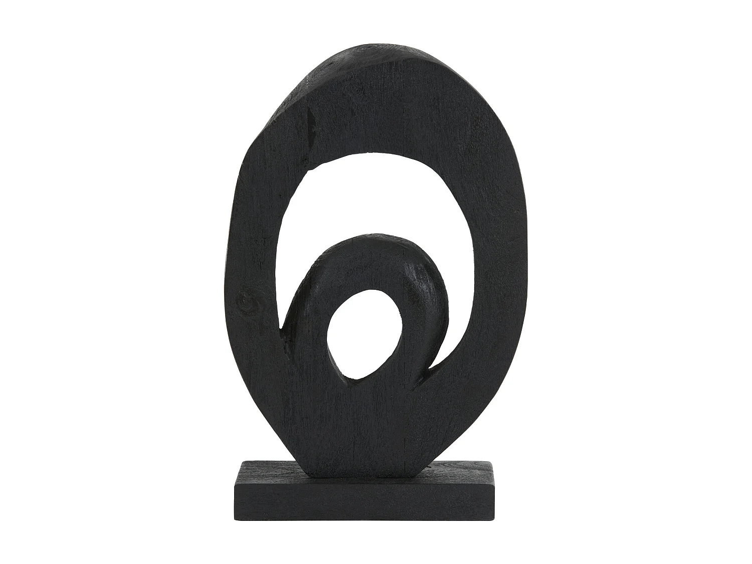 Ornament RANDA - 30x9x46cm - Zwart