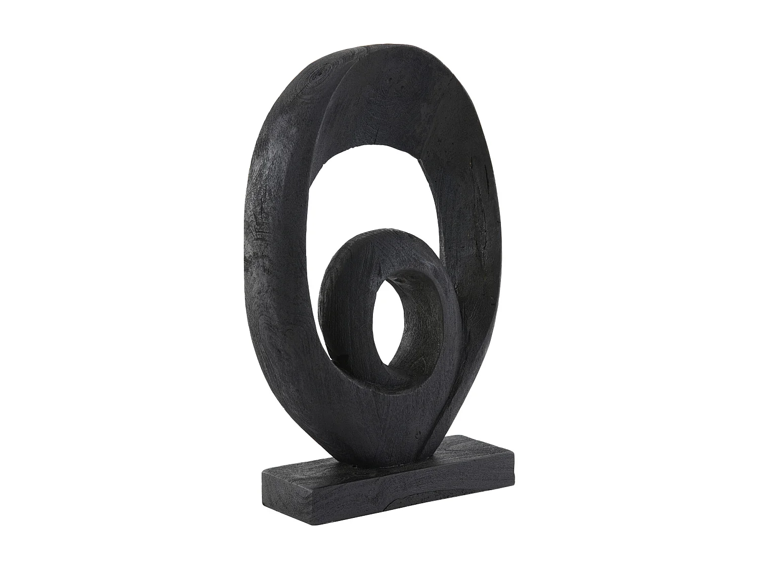 Ornament RANDA - 30x9x46cm - Zwart