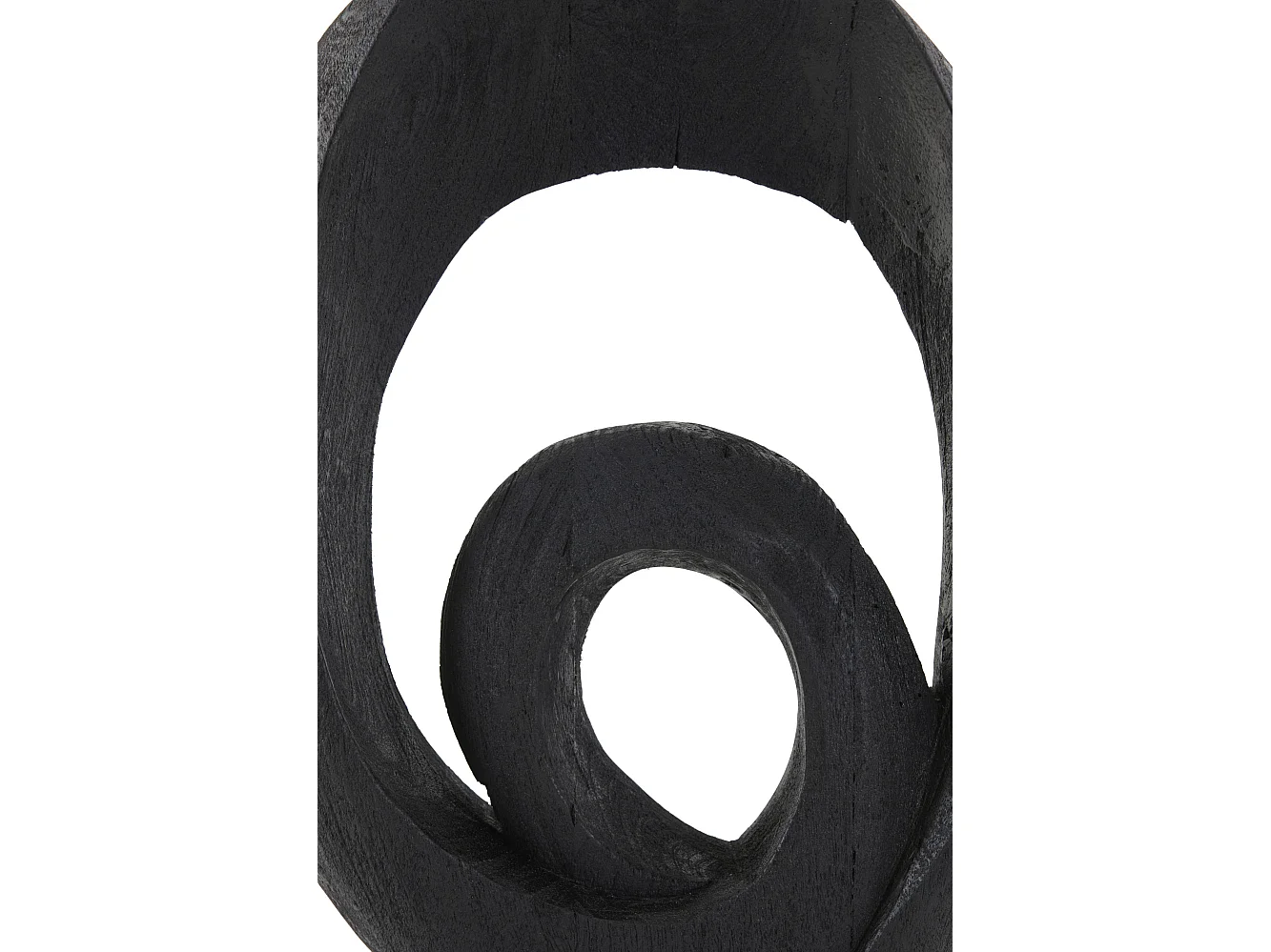 Ornament RANDA - 30x9x46cm - Zwart