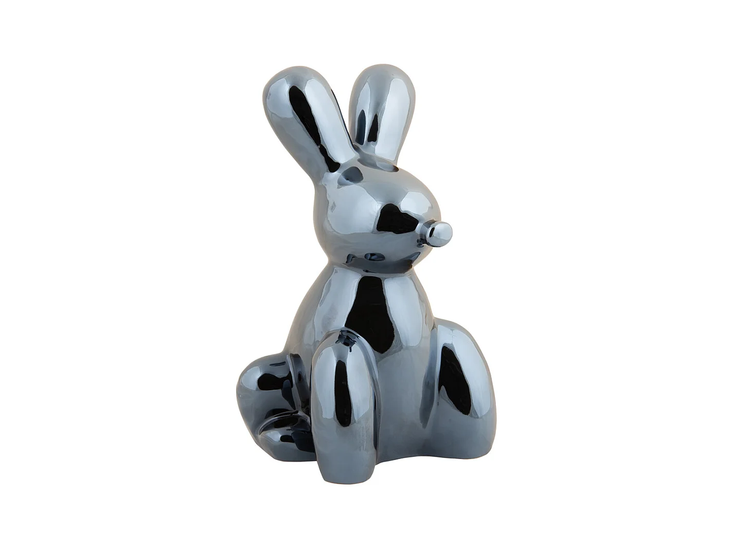 Image Lapin Grand - Plaqué noir