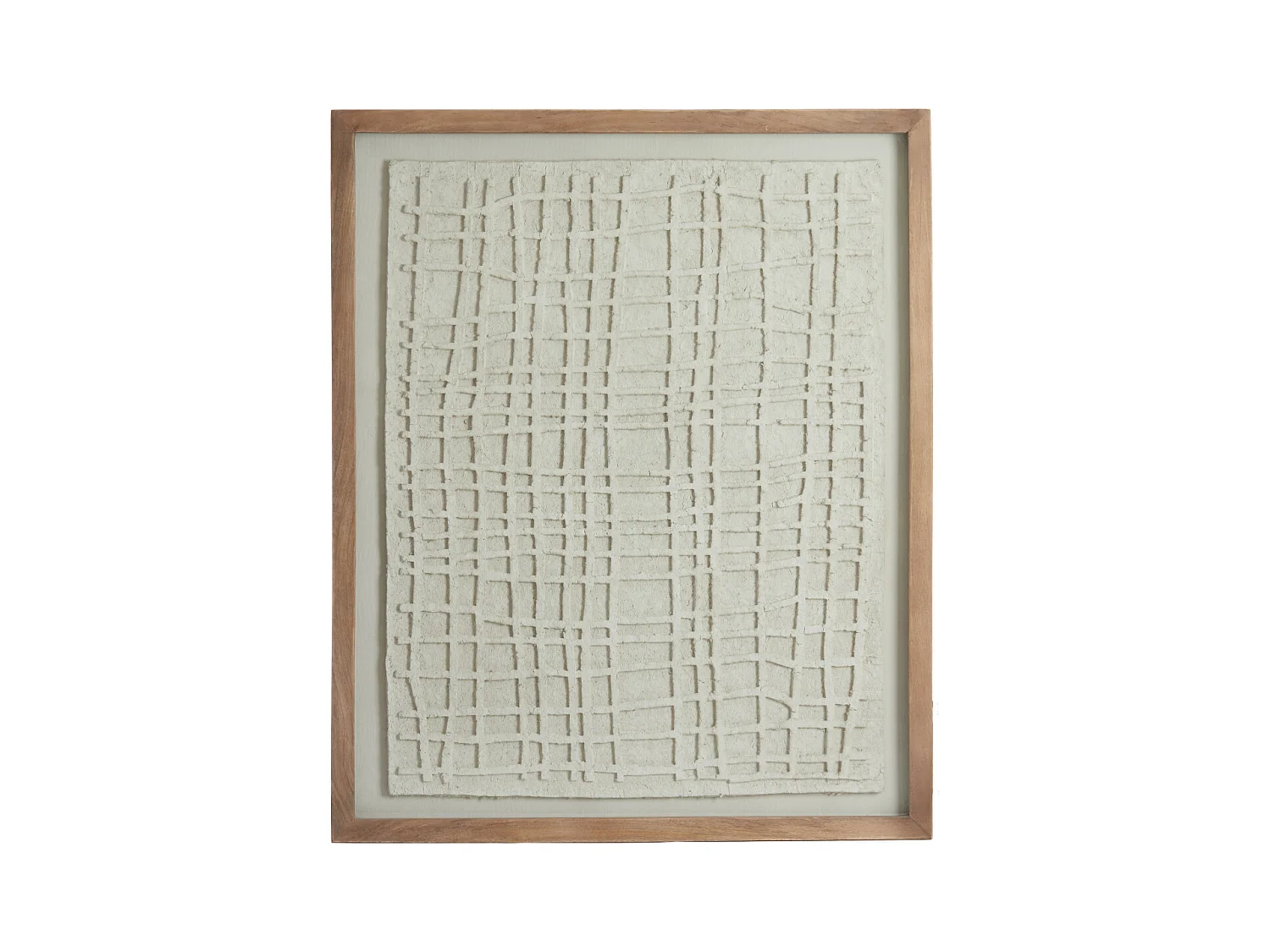 Ornement HAIKU - 74x2x90cm - Blanc