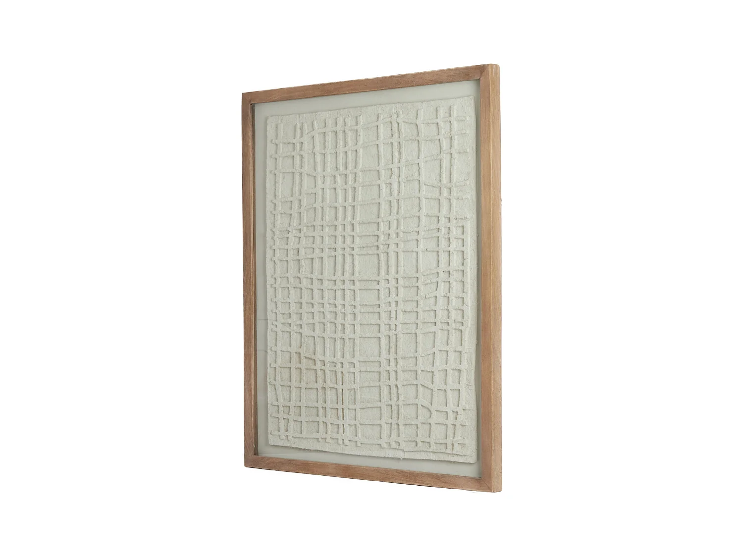 Ornement HAIKU - 74x2x90cm - Blanc