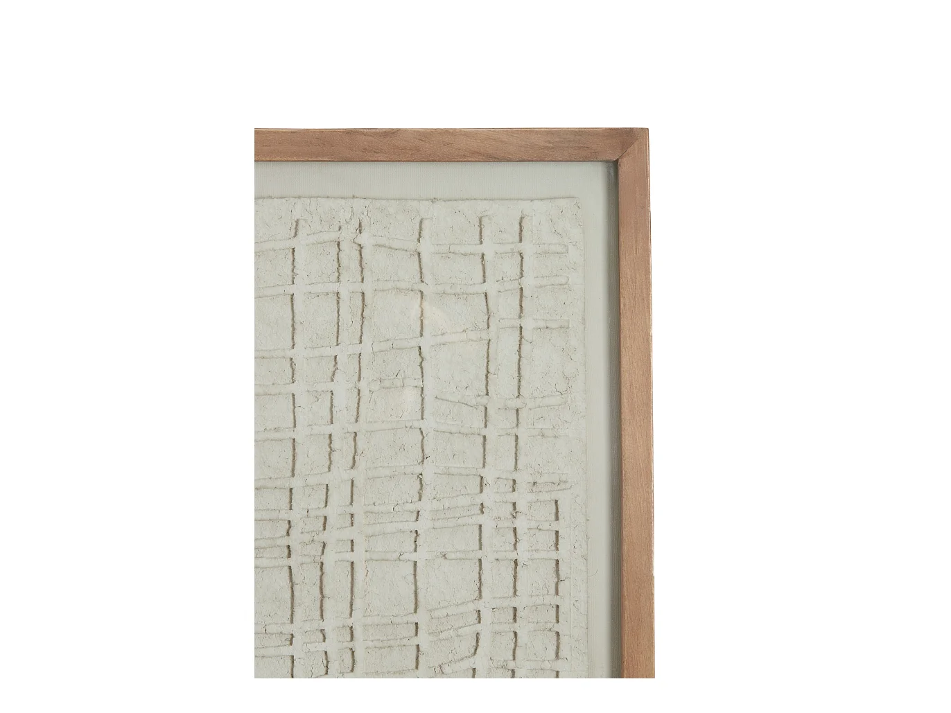 Ornement HAIKU - 74x2x90cm - Blanc