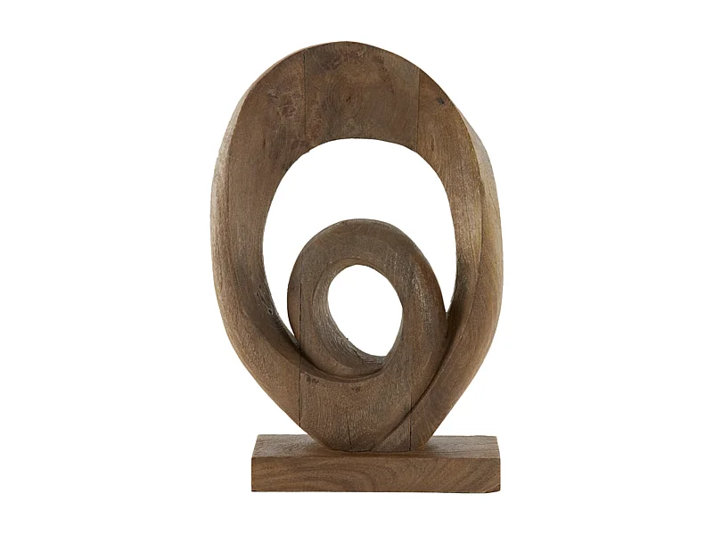 Ornament RANDA - 30x9x46cm - Braun