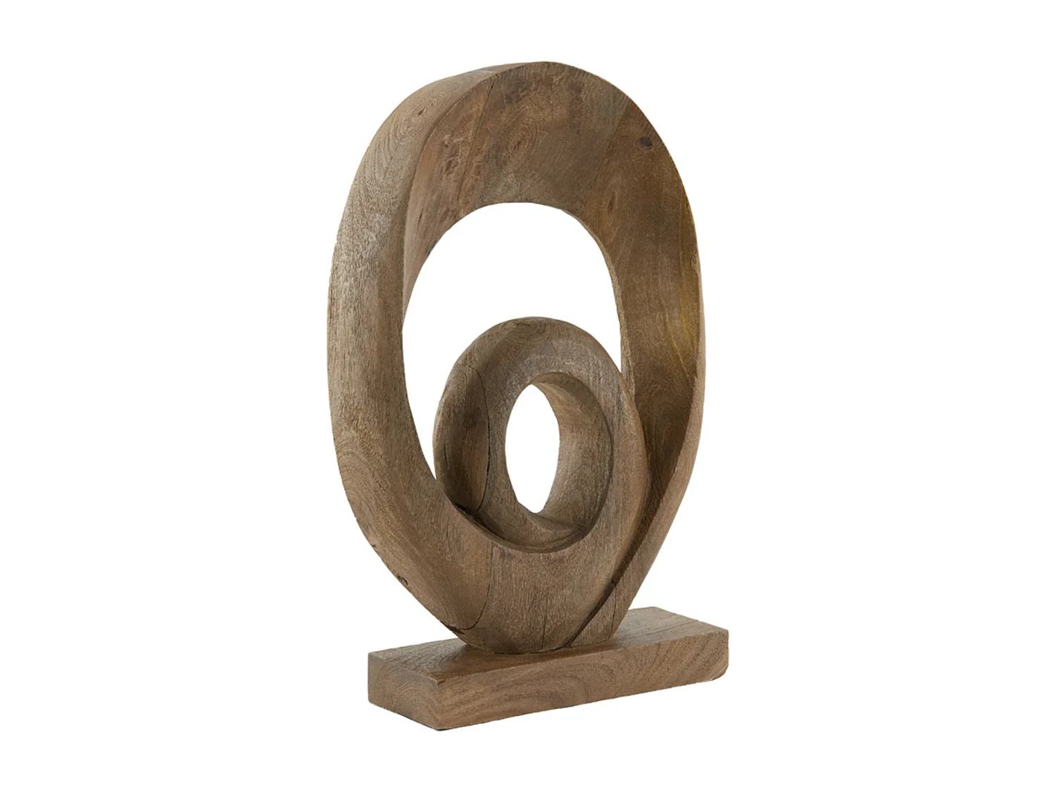 Adorno RANDA - 30x9x46cm - Marrón